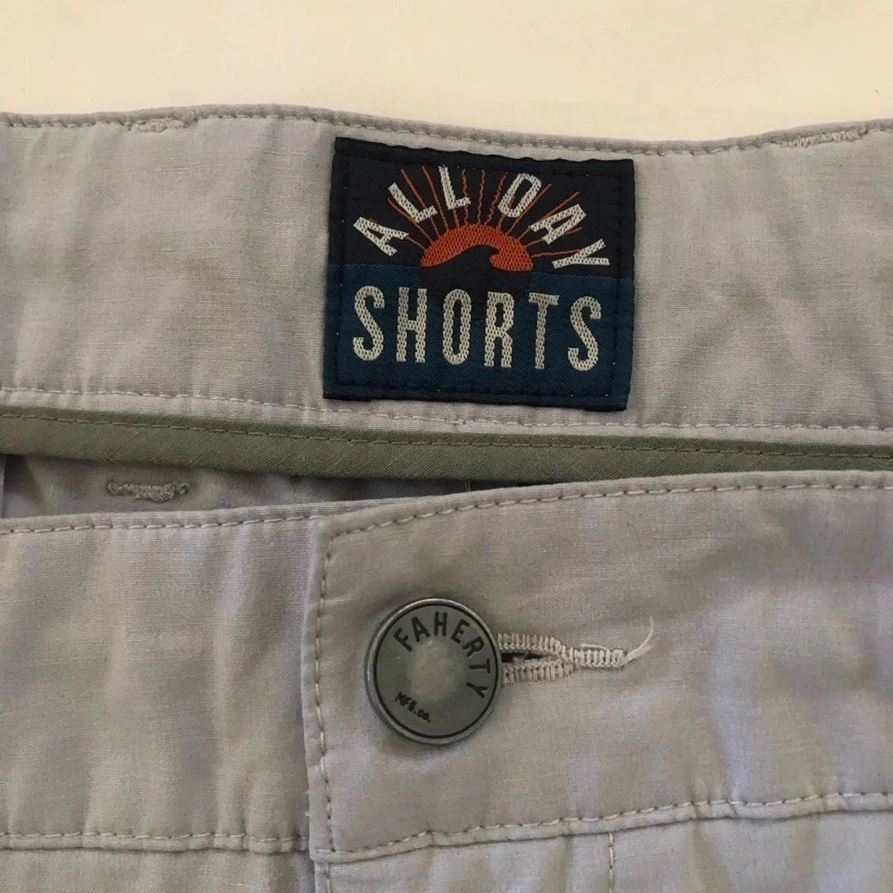 Faherty Brand Men’s All Day 4-Way Stretch Chino Shorts Size 36